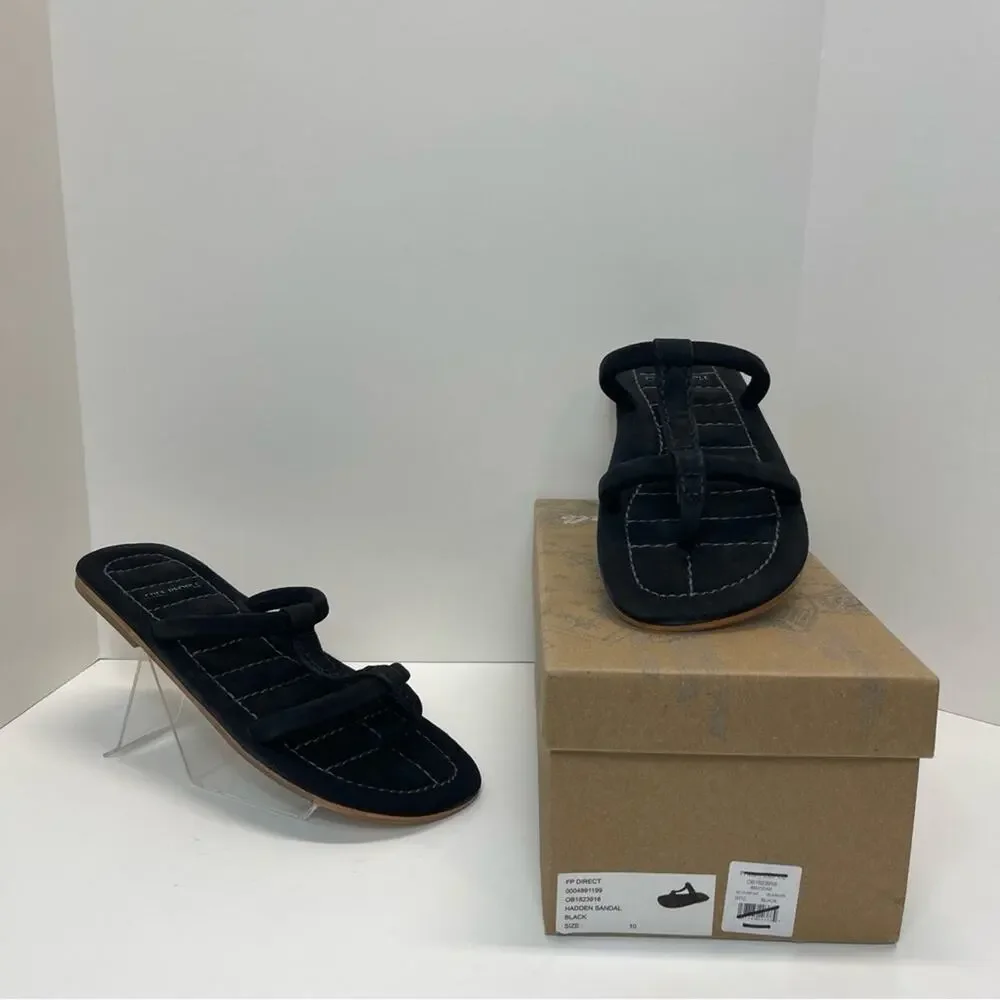 Free People Hadden Sandal Black Strap